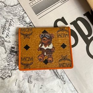 MCM Bear Card Holder / Wallet